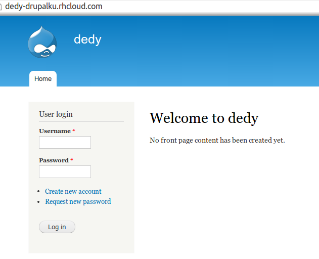 drupal dedy